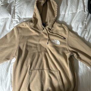 North Face Brown Hoodie (Medium)